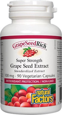 NATURAL FACTORS Grape Seed Extract (100 mg - 90 caps)