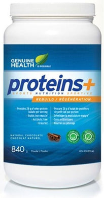 GENUINE HEALTH Whey Protein Isolate+ (Chocolate - 840 Gr)