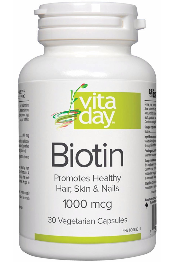 VITADAY Biotin (1000 mcg - 30 vcaps)