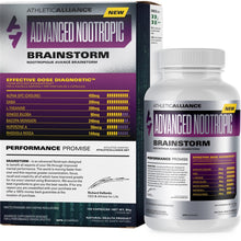 Load image into Gallery viewer, ATHLETIC ALLIANCE Advanced Nootropic Brainstorm (120 caps)