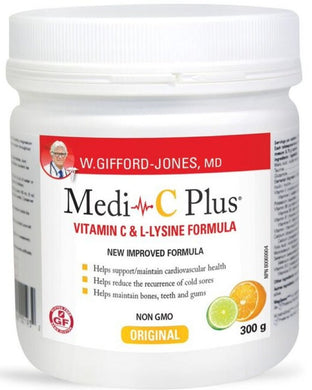 W.GIFFORD-JONES Medi~C Plus w/ Magnesium (Citrus - 300 gr )