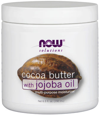 NOW Cocoa Butter w/ Jojoba Oil (192 ml)