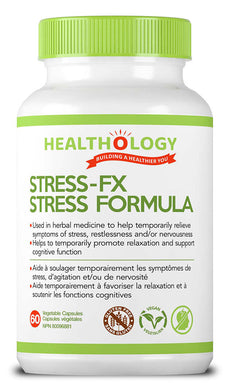 HEALTHOLOGY Stress FX Formula (60 veg caps)