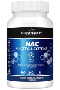 CONFIDENT HEALTH NAC (600 mg - 240 caps)